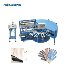 Máquina industrial de precio de fábrica para imprimir guantes de calcetines sin deslizamiento de silicio